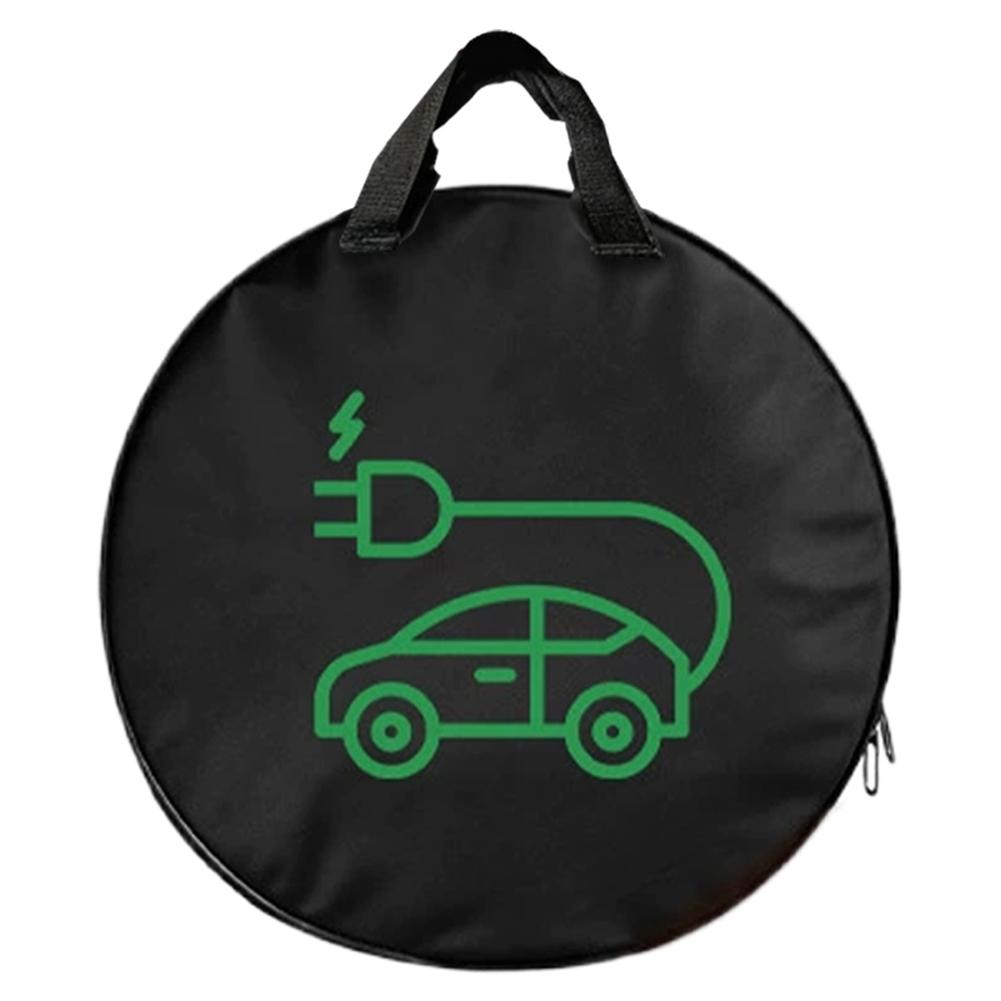 1PCS Electric Car Charger Storage Bag Waterproof Car Battery Cable Handled Bag EV Car Charging Gun Storage Organizer