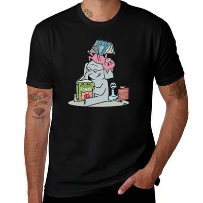 Elefant und Schweinchen Elefant und Schweinchen Kurzarm Baumwoll-T-Shirt s &Hellip; Liebe T-Shirt T-Shirts für Mann Baumwolle weich T-Shirt