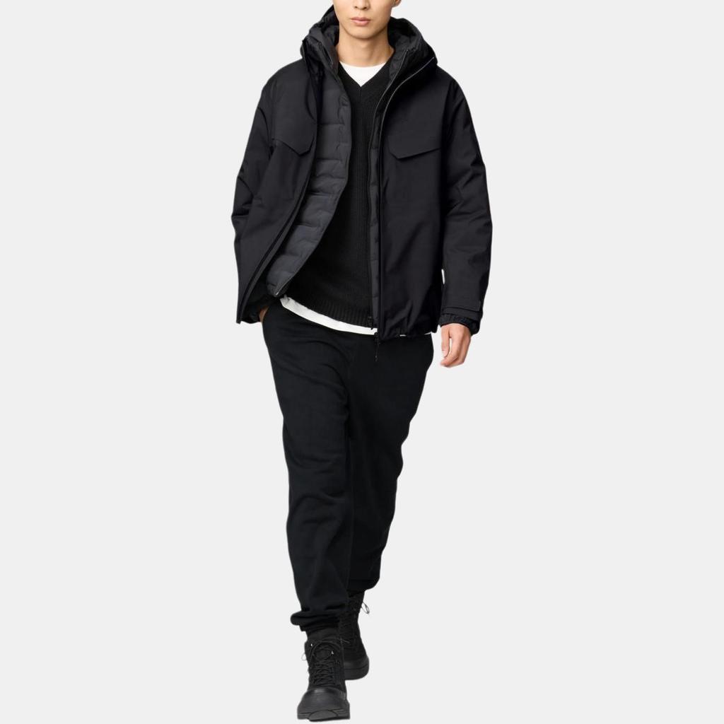 Uniqlo X Clare Waight Keller C Series FW25 Windbreaker Hooded Zipper Pocket Elastic Cuff Solid Loose Jacket Unisex jackets 481044-09