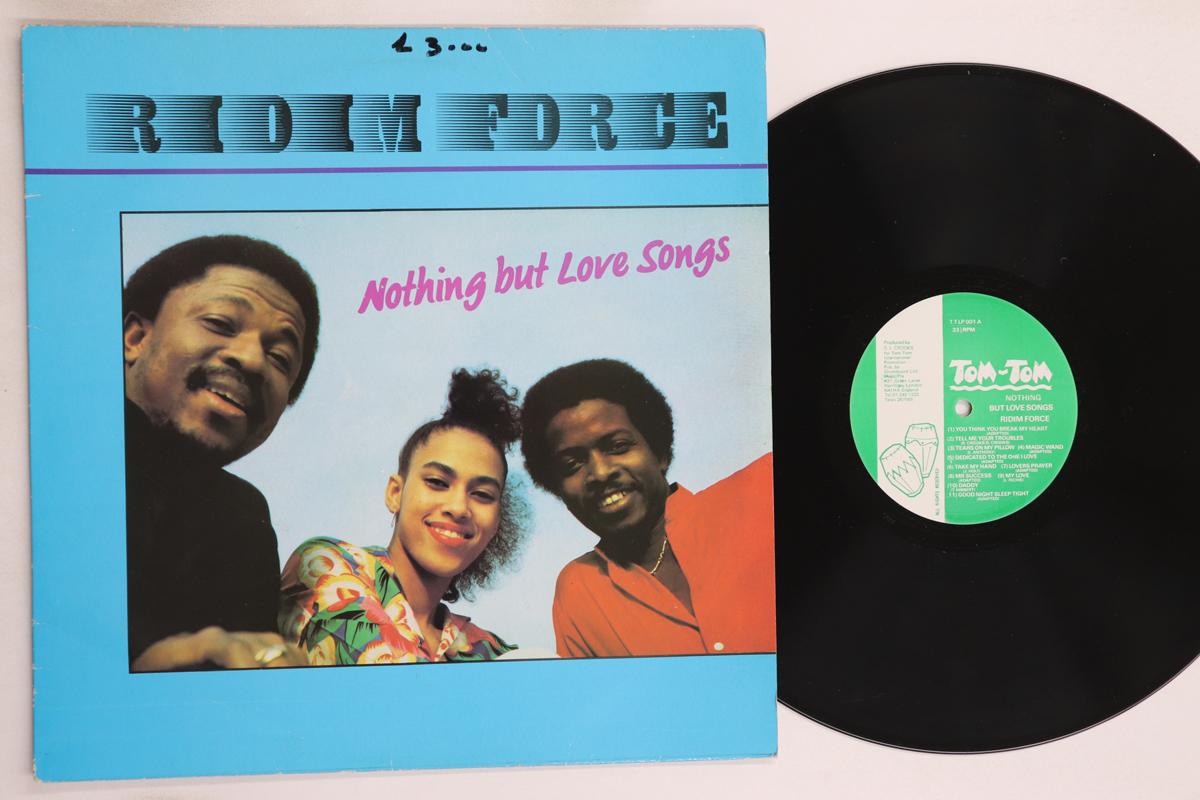 

LP Record RIDIM FORCE - Nothing But Love Songs TTLP001 TOM-TOM UK Reggae, Ska & Dub Used