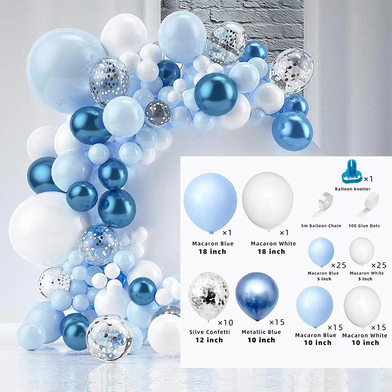 Elegant Birthday and Wedding Balloon Set - High-End Latex and Arch Decorations for Special Occasions