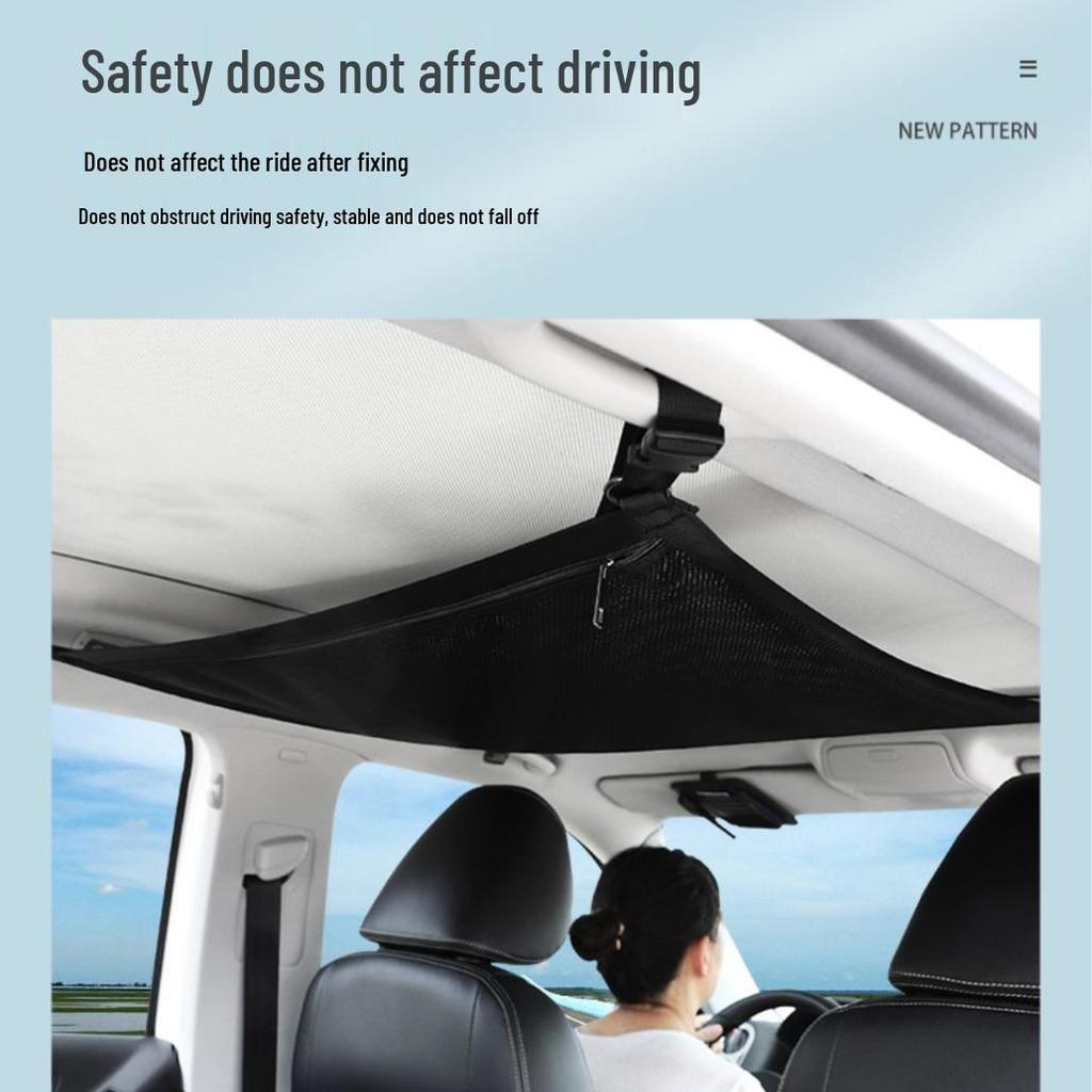 Adjustable Double-Layer Roof Storage Net for SUVs and Tents