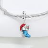 Copper Christmas Sock Pendant Beads Original Pendants Bracelet Charm Jewelry Party Diy Trendy Gifts