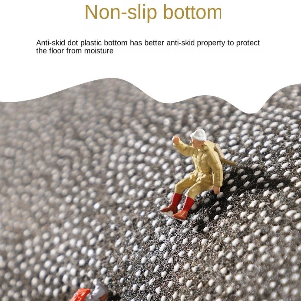 Cartoon Dwarf Entrance Doormat Christmas Gnome Entrance Carpet Front Porch Rugs Indoor Outdoor