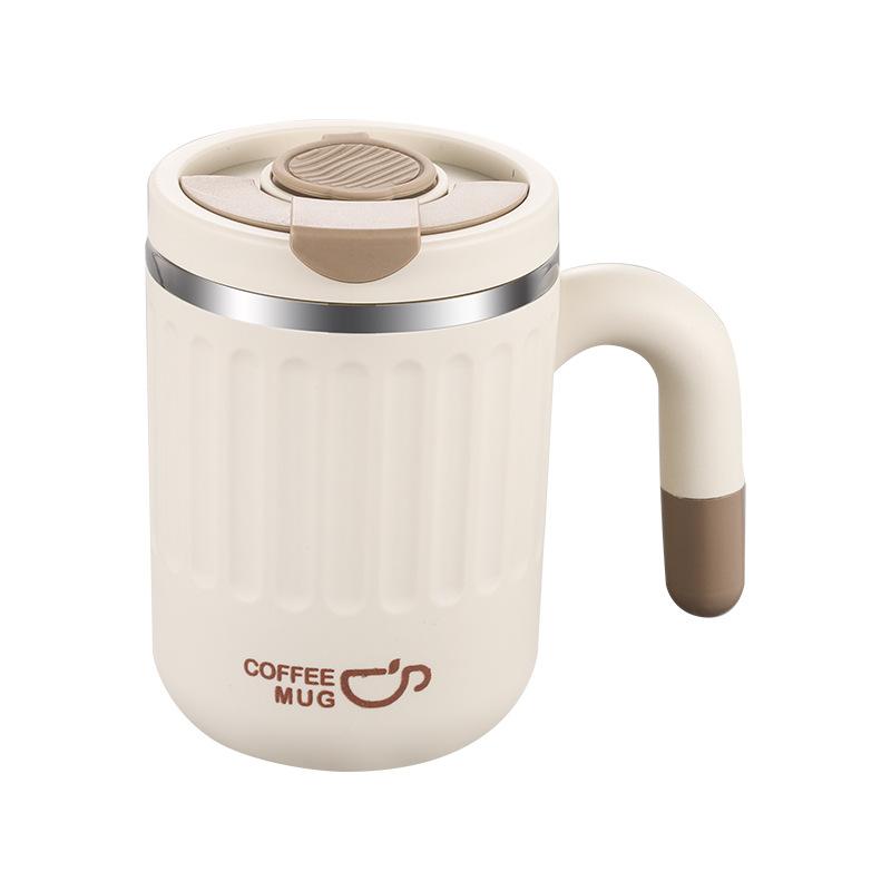 480Ml Large Capacity 304 Stainless Steel Coffee Cup Girl Cute Drinking Cup Office Water Cup Gift
