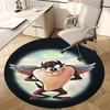Looney Tunes Angelic Taz Chair Mat - Round Carpet for Home Decor, Office