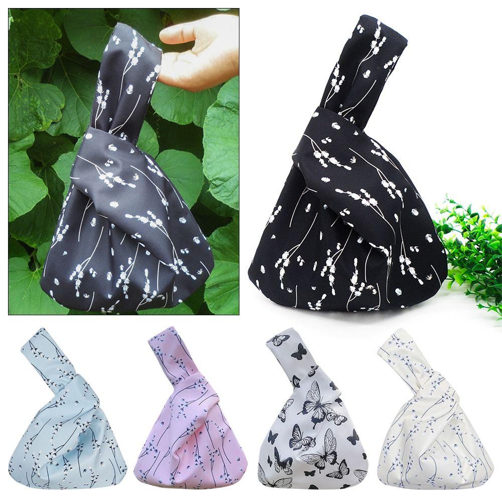 

DIY Handle Bag Canvas Handbags Simple Shopping Bag Mobile Phone