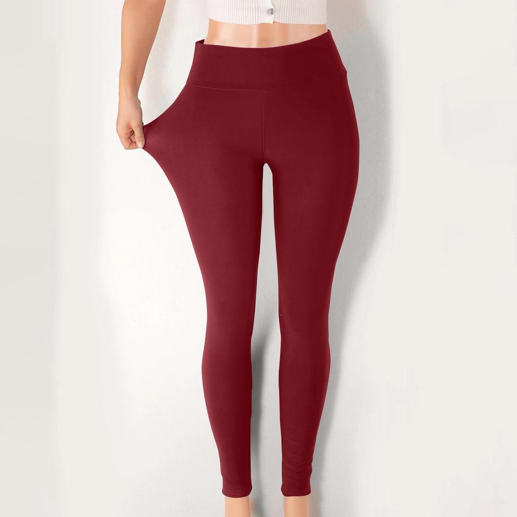 Women's Fleece Lined Thickened Warm Base Leggings