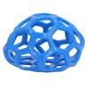 Hanging Feeding Toy Rubber Lattice Design Lightweight Soft Horse Treat Ball for Home and Farm Blue