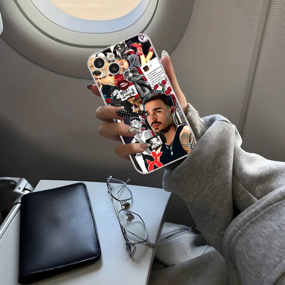 Singer R-Rels B Albums Phone Case for iPhone 17 16 15 Plus 14 13 Mini 12 11 Pro Max Soft Shell Cover