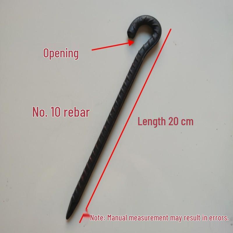 

Windproof Steel Tent Stakes for Camping, Snow & Beach
