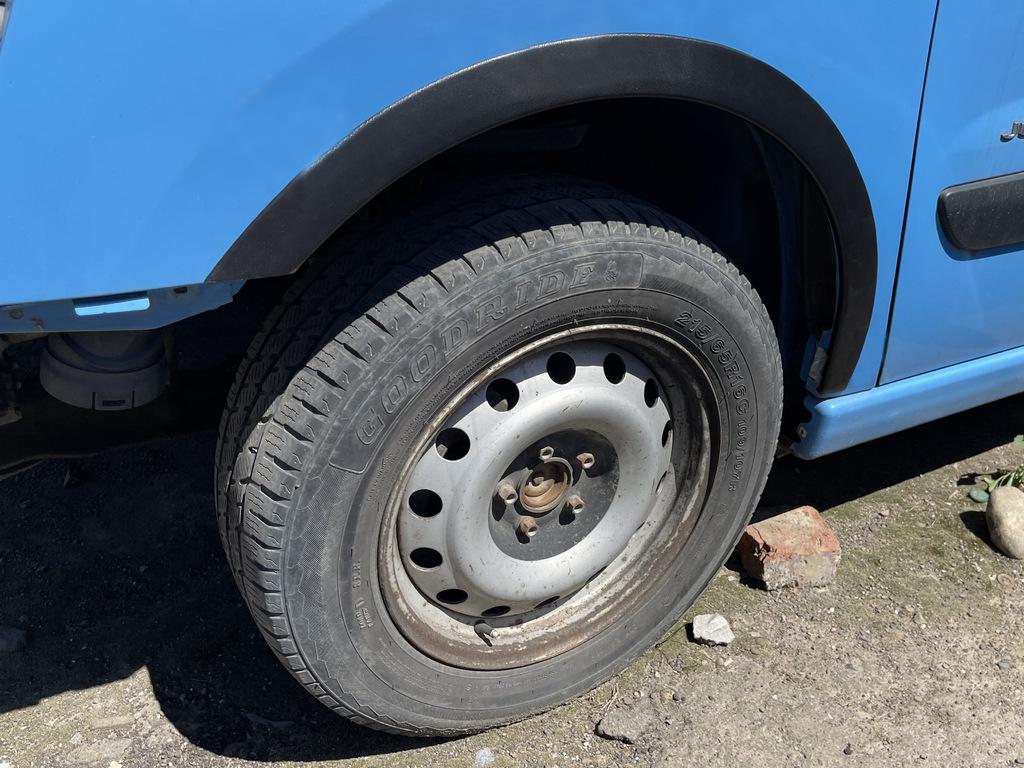 Căptușeli de arc (4 buc, negru) pentru Fiat Scudo 2007-2015