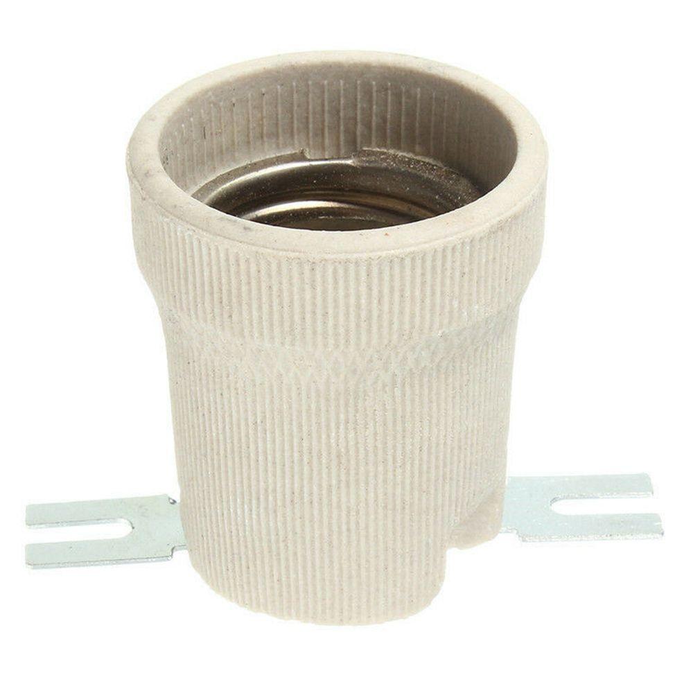 With Stand For Pendant Lamp Ceiling Flat Pedestal Ceramic Lamp Holder Lamp Accessories Lamp Socket