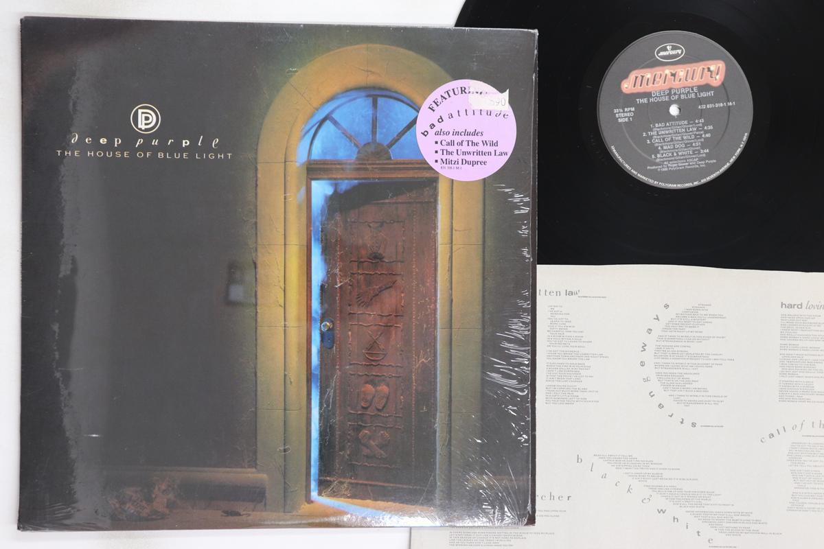 

LP Пластинка DEEP PURPLE - House Of Blue Light 4228313181M1 MERCURY 1987 US Рок Б/У