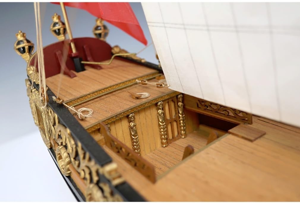 Woody Joe 1/64 Charles Yacht Wooden Model Assembly Kit (Ship)
