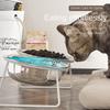 Anti Slip Elevated Pets Feeders Thickened Stand Cat Dish with Stand  Pets Products Supplies