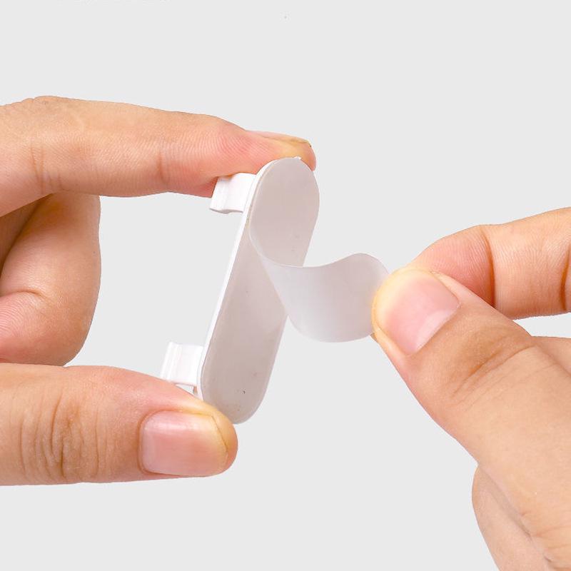 Selbstklebender Kabel-Organizer: Kabelfixierer ohne Bohren für Netzwerk-Routing