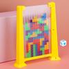 3D dreidimensionales Puzzlespiel Spielzeug Kreatives Desktop-Spiel Bausteine Tangram Mathe Interaktives Kinder Lernspielzeug
