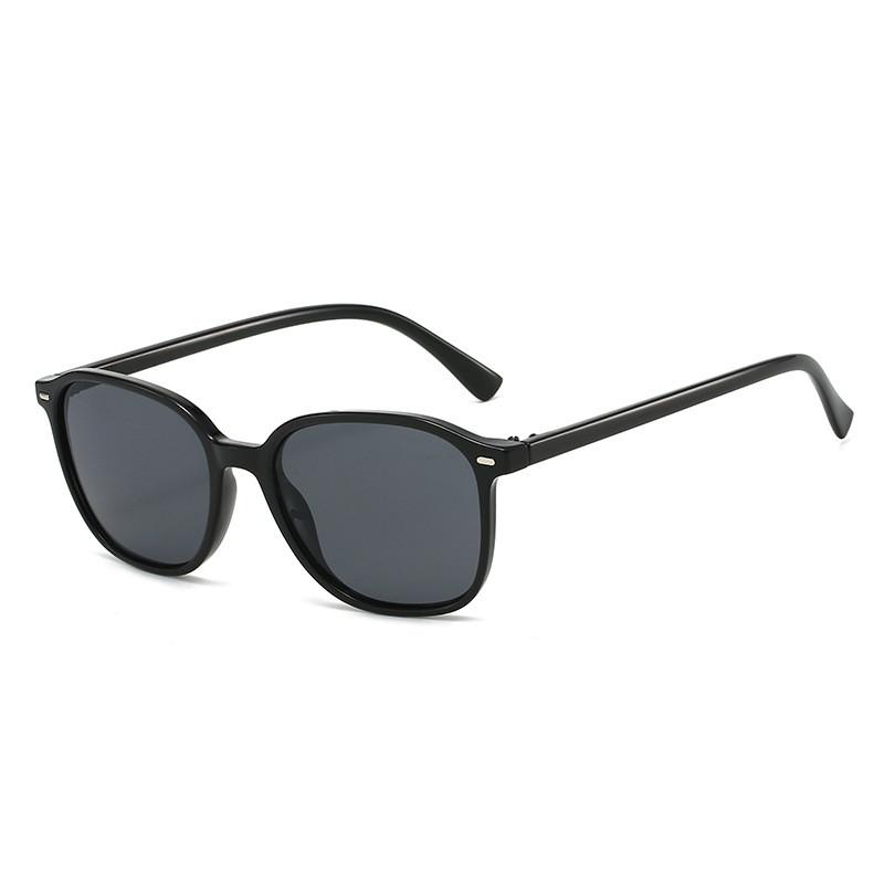 European Style Square Sunglasses For Women Men Uv400 Polarized Frame With Gray Lenses For Outdoor Activities