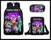 Student Schoolbag Cartoon Backpack Set 3D Digital Printing Backpack