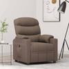 VidaXL Electric Recliner Armchair Taupe Fabric 3143499