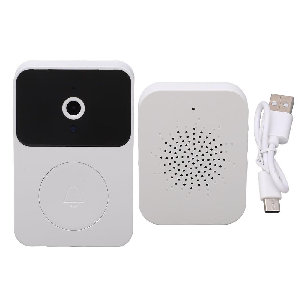 Wireless Doorbell Camera Infrared Night Vision Video Call Voice Fonts 2.4G WiFi Doorbell Camera for