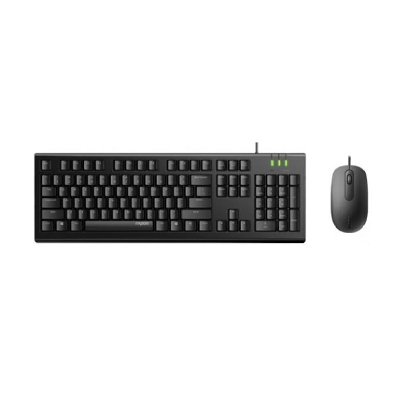 Rapoo X120 Wired USB Keyboard and Mouse Combo