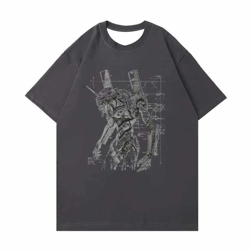 

2026 Hot Selling Summer Fashion New Century Gospel Warrior Pattern 3D Printed Tshirt Outdoor Hiphop Street Tshirt Plus Size 4XL