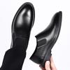 Men Business Dress Leather Shoes Spring Autumn Leisure Genuine Leather Breathable Soft Sole Ightweight Driving Boots Office Work