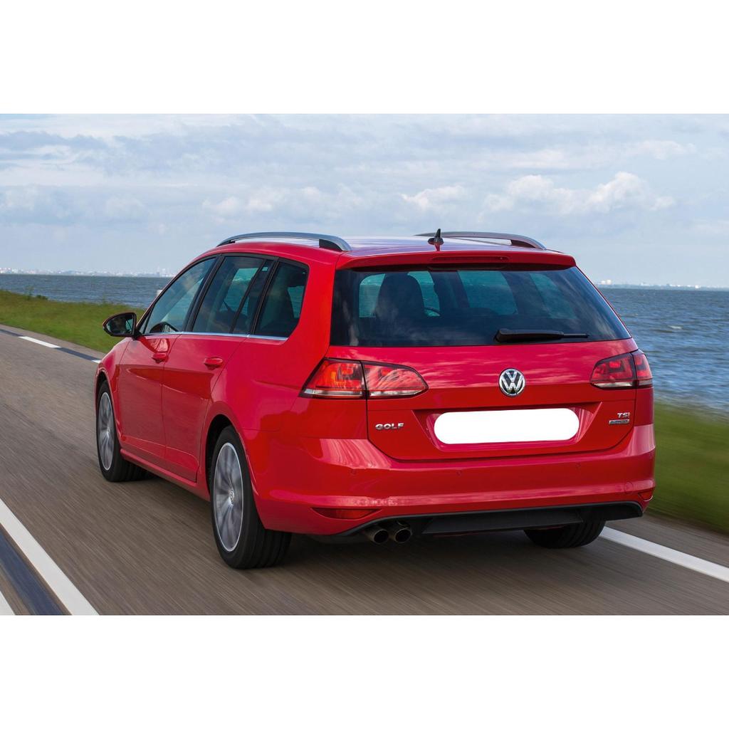 Maxton Style Rear Valance For Volkswagen Golf MK7 Variant 2013-2020 Car Bumper Side Splitters Lip Spoiler Under Guard Body Kits