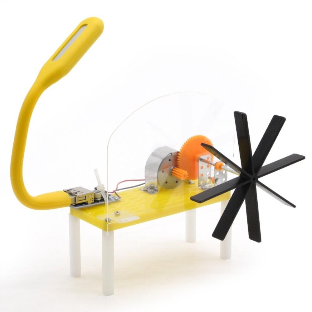 DIY Science Experiment Kit Handcrafted Teaching Tool Gift Hydroelectric Generate Model  Children