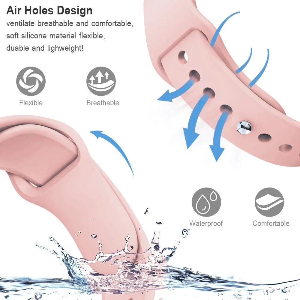 Silicone band For Amazfit GTS 4/3/2/2e/GTS2 Mini/GTR 42mm/47mm/GTR 3/3 Pro/2/2e/4 Sport 22-20mm Watch Bracelet Amazfit bip strap