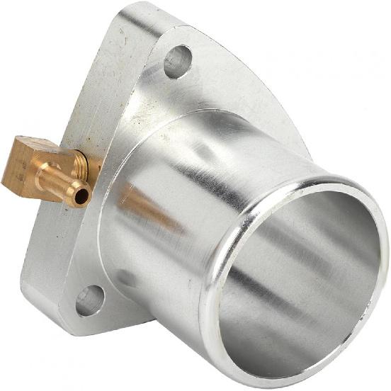 3 Bolt Turbo Adapter, Flange Adapter Kit 3 Bolt Turbo Outlet Adapter Kit Fit for Garrett Gt25 Gt28 T25 T28 Sr20det with Brass Fitting 90 Degree