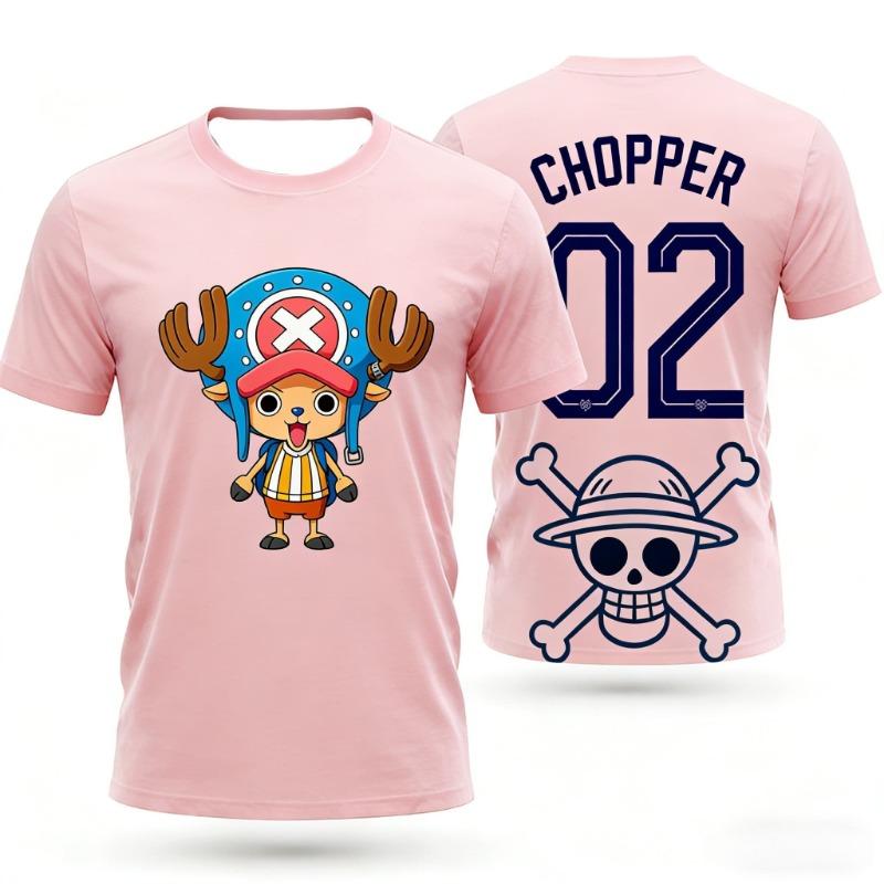 Summer 2026 One Piece Road Flying "Straw Hat Group 01" Sports Themed 3D Printed Breathable Quick Dry T-shirt for Men and Women