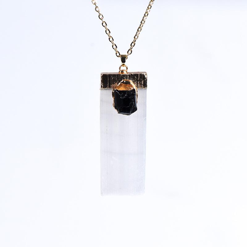 100% Natural Hot Selling Polished Selenite Strip Bracelet Feng Shui Home Decoration