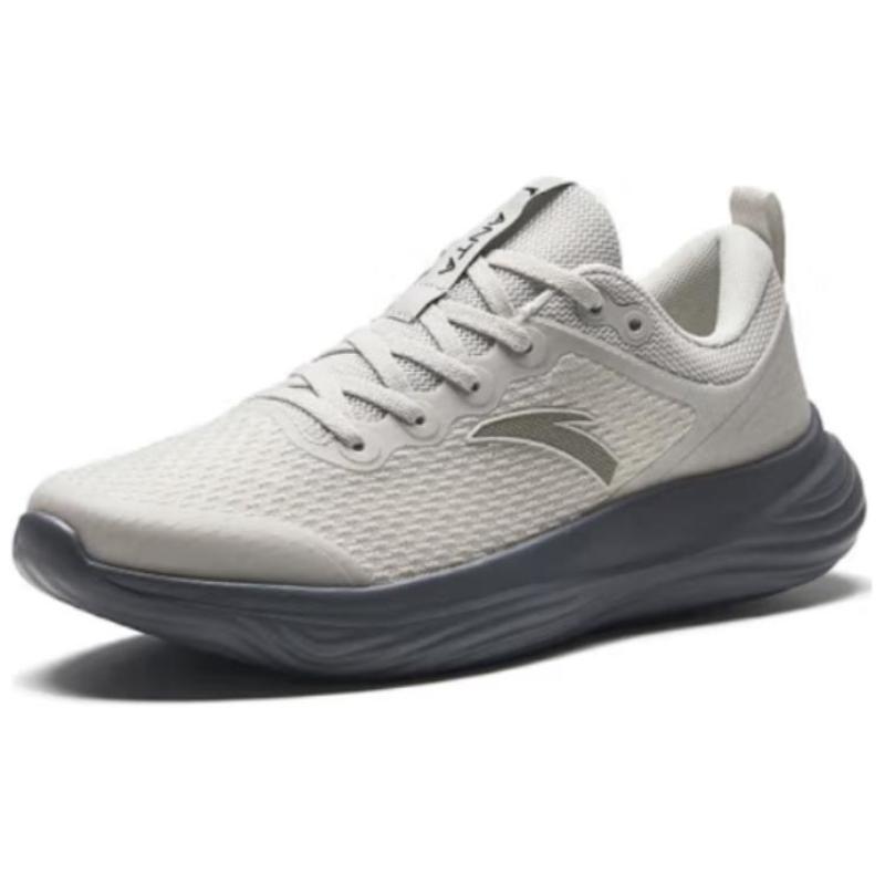 Anta Slip Resistant Low Top Running Shoes Men's Pink Gray Sneakers 112427792-2