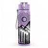 1PC Mountain Sun Forest Line Art 750ml Color Plastic Sports Water Bottle Leakproof Flip Straw Lid Suitable for Sports Office Home Use