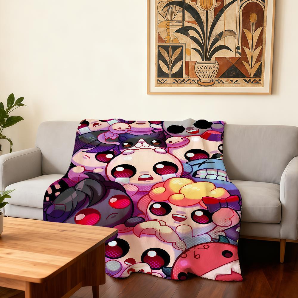 Game T-The B-Binding of Isaac Blanket Super Warm Comfortable Plush Throw Blanket Child Home Sofa Bedroom Gift 30x40in