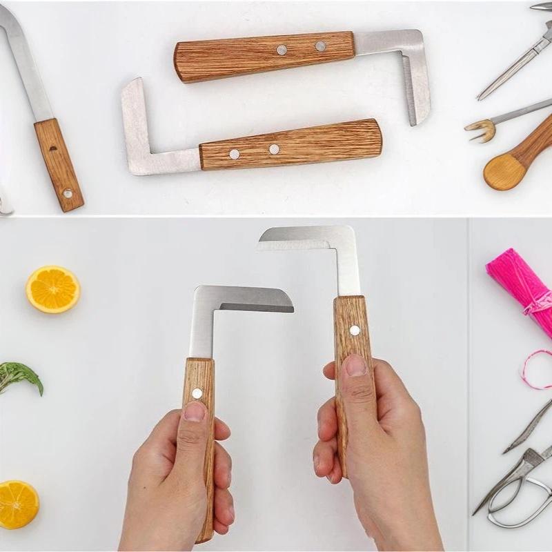 1Pcs Goat Cow Sheep Pig Livestock Hoof Knife Farm Cattle Horses Hoof Cutter Right Left Hand Animal Foot Pruning Veterinary Tools