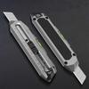 Wytrzymały nóż uniwersalny Narzędzia uniwersalne ze stopu aluminium Uniwersalne narzędzia tnące Konstrukcja ze stali SK5 zapewniająca gładkie cięcia