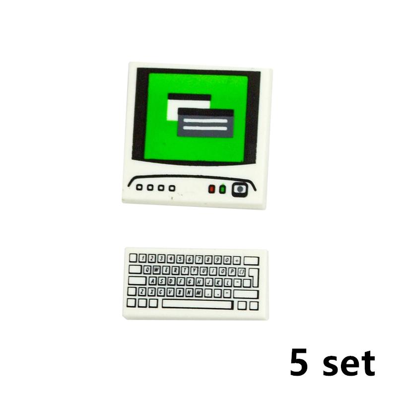 MOC Creative Furniture TV Sofa Brick City Accessories Xmas Tree Book Desk Dining Table Bathroom Door Building Block House Scene