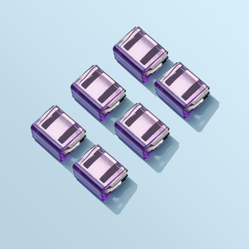 10PCS Small Fresh Push Clip Hand Account Clip Creative Student Test Paper Clip Office Photo File Storage Clip