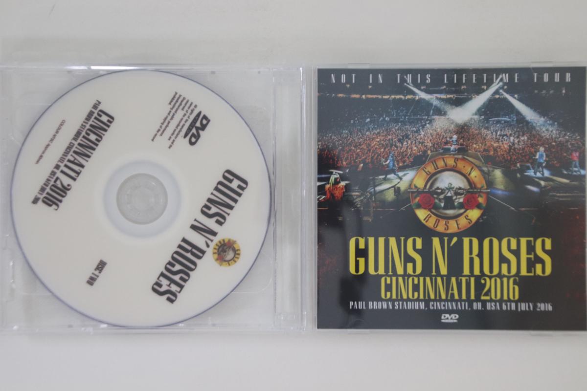 

DVD GUNS N ROSES - Cincinnati 2016 NONE NONE Japan Metal Used