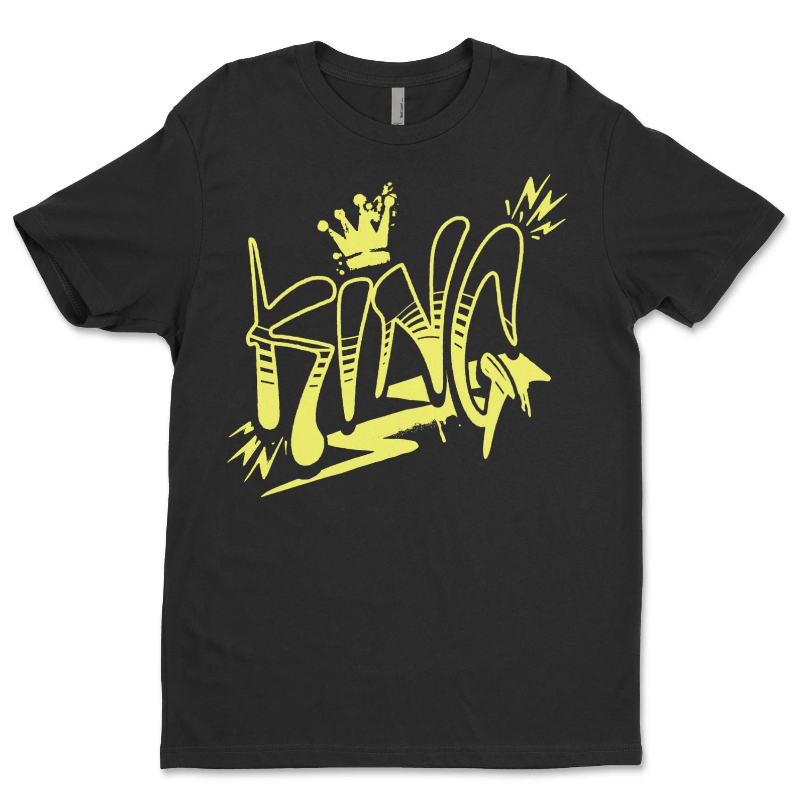 Custom T-Shirt, King ,Dtf Print On Next Level T-Shirt unisex Soft Cotton 4XL