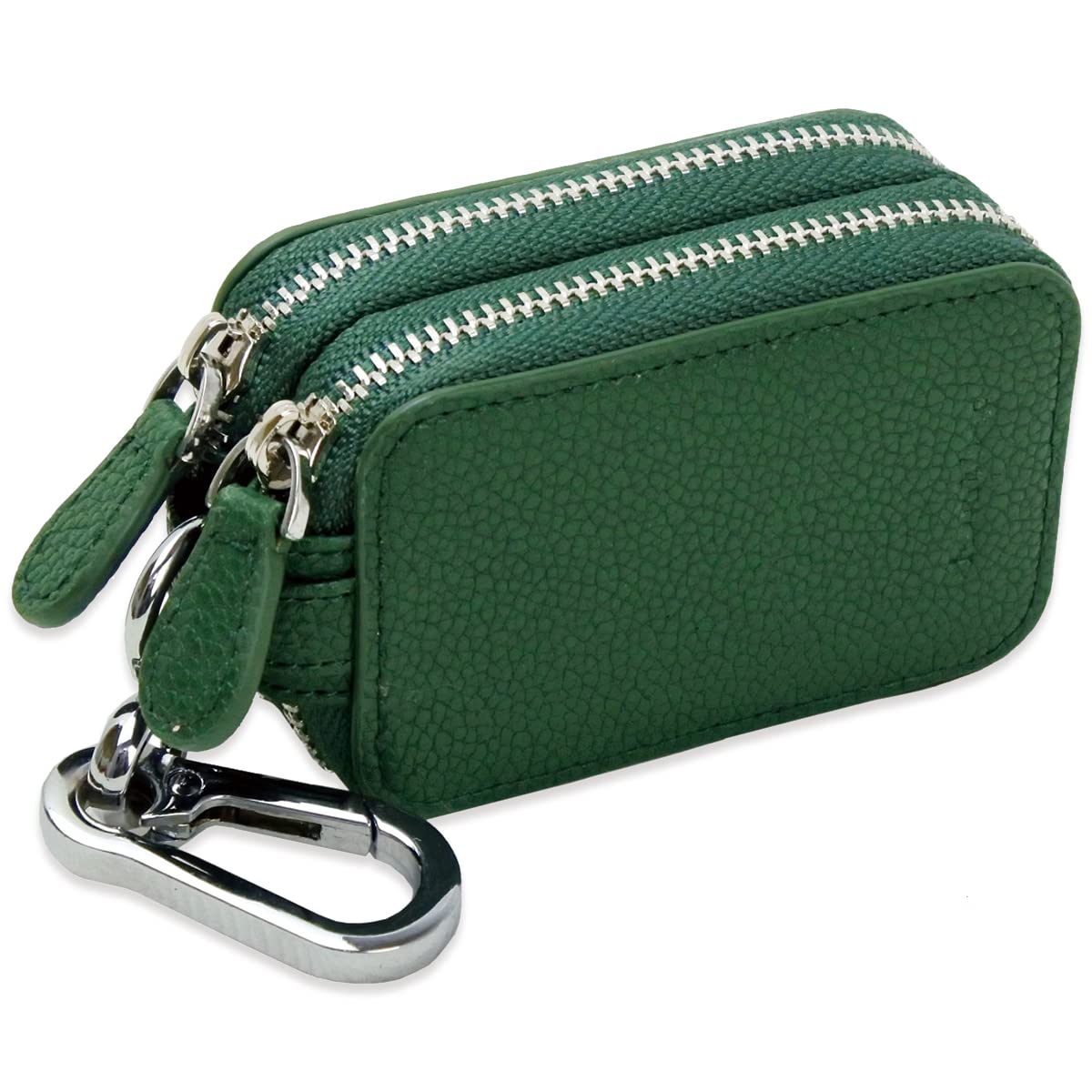 

[Piche] Smart Key Case Women s Men s Leather 2 Pieces Storage Stylish Smart Key Cover Car Toyota Honda Suzuki (Green)