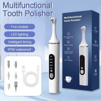 Premium Ultrasonic 5-Speed Electric Dental Scaler & Polisher for Adult Whitening & Stain Removal
