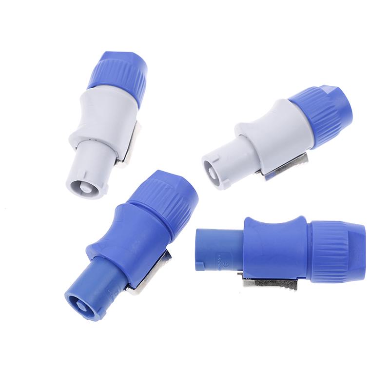 10Pcs NAC3FCA Speakon Plug 3 PIN Male Powercon Connector 20A 250V AC Power Plug