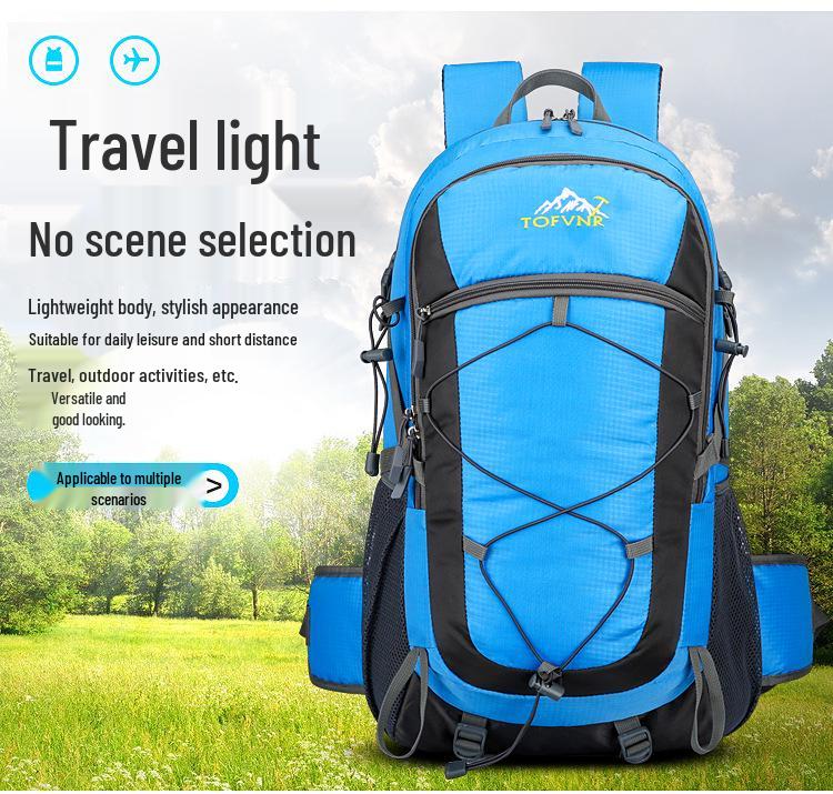 Lightweight Large Capacity Hiking & Travel Backpack for Students