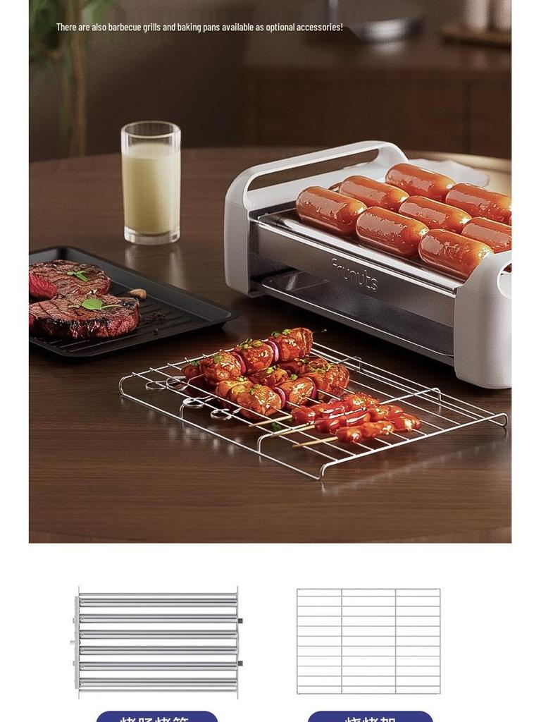 Compact Multi-Functional Automatic Hot Dog & Sausage Maker