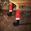 Christmas Chair Leg Covers Cartoon Table Chair Leg Socks Non-Slip Furniture Protective